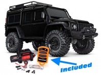 TRX-4 Scale & Trial Crawler Land Rover Defender Black w Winsch