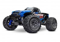 Traxxas Stampede 4X4 BL-2s Brushless: 1/10-scale 4WD Monster Truck TQ 2.4GHz - Blue